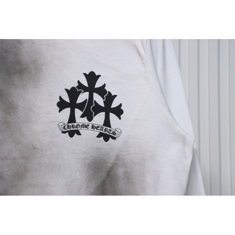 EM Sneakers Chrome Hearts Graffiti Long Sleeves White