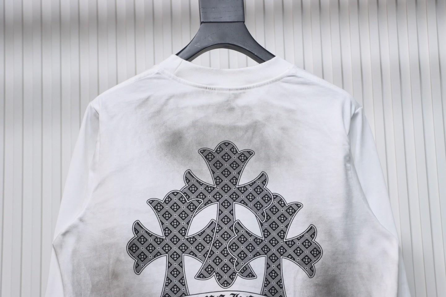 EM Sneakers Chrome Hearts Graffiti Long Sleeves White