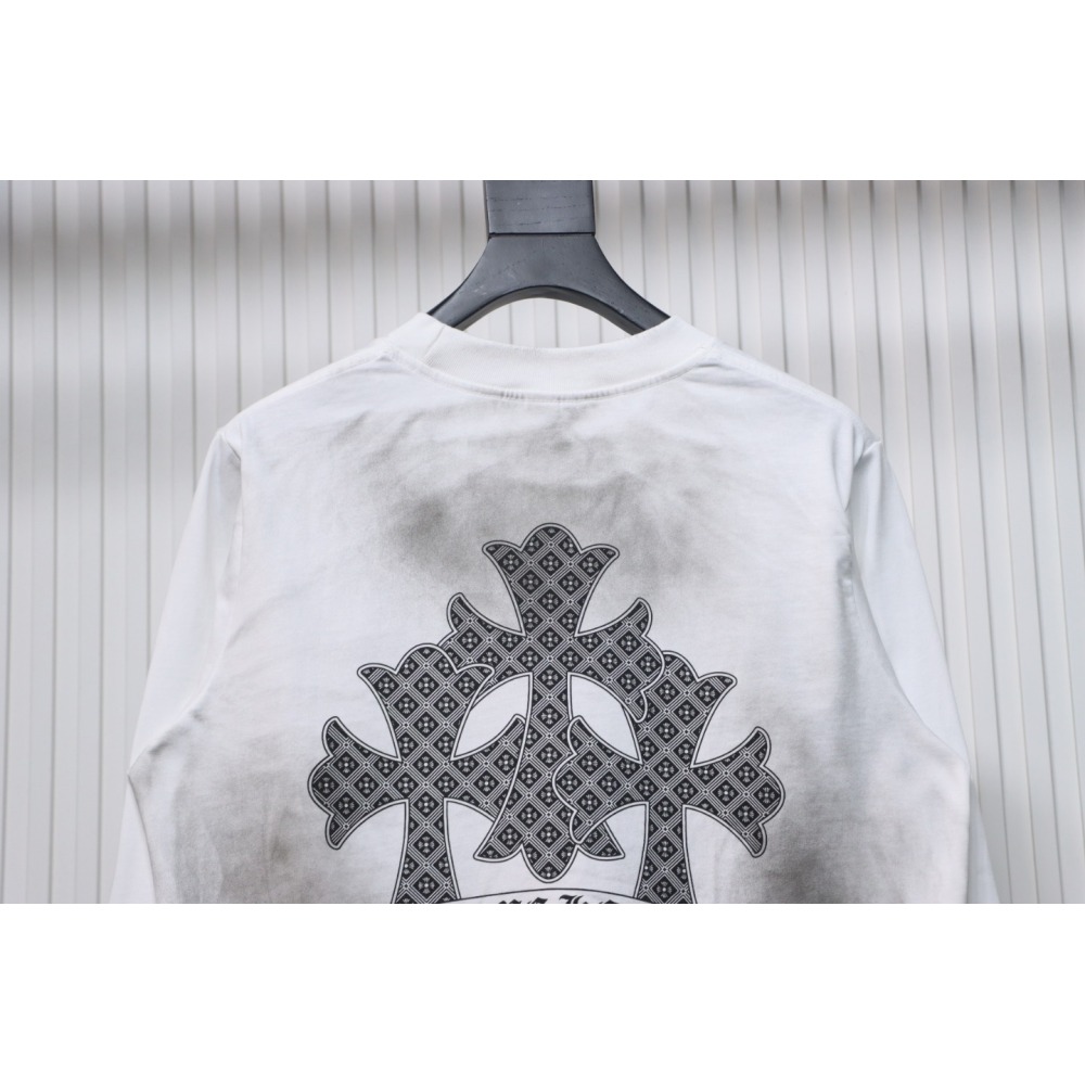 EM Sneakers Chrome Hearts Graffiti Long Sleeves White