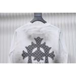 EM Sneakers Chrome Hearts Graffiti Long Sleeves White