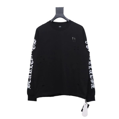 EM Sneakers Chrome Hearts Hardware Accessories Long Sleeve Black 01
