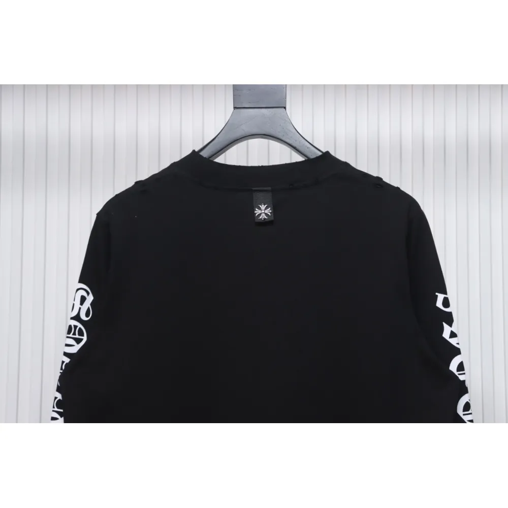 EM Sneakers Chrome Hearts Hardware Accessories Long Sleeve Black