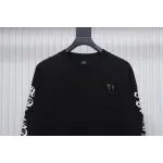 EM Sneakers Chrome Hearts Hardware Accessories Long Sleeve Black
