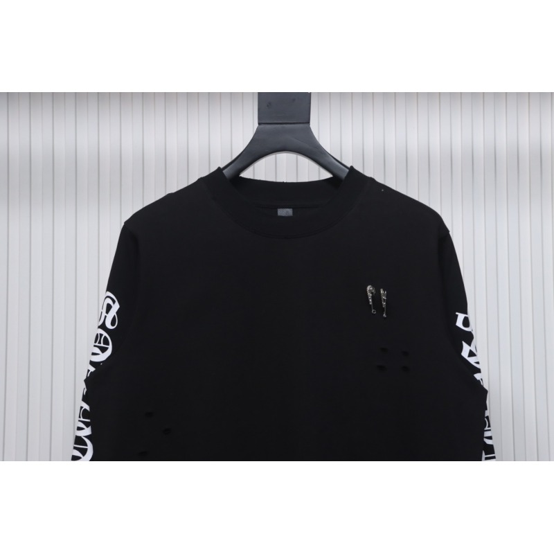 EM Sneakers Chrome Hearts Hardware Accessories Long Sleeve Black