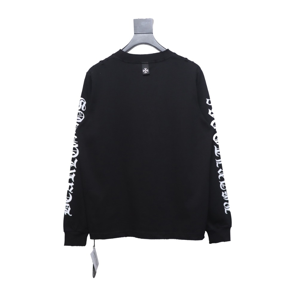 EM Sneakers Chrome Hearts Hardware Accessories Long Sleeve Black