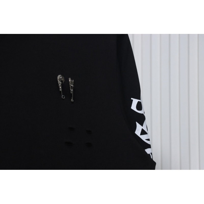 EM Sneakers Chrome Hearts Hardware Accessories Long Sleeve Black