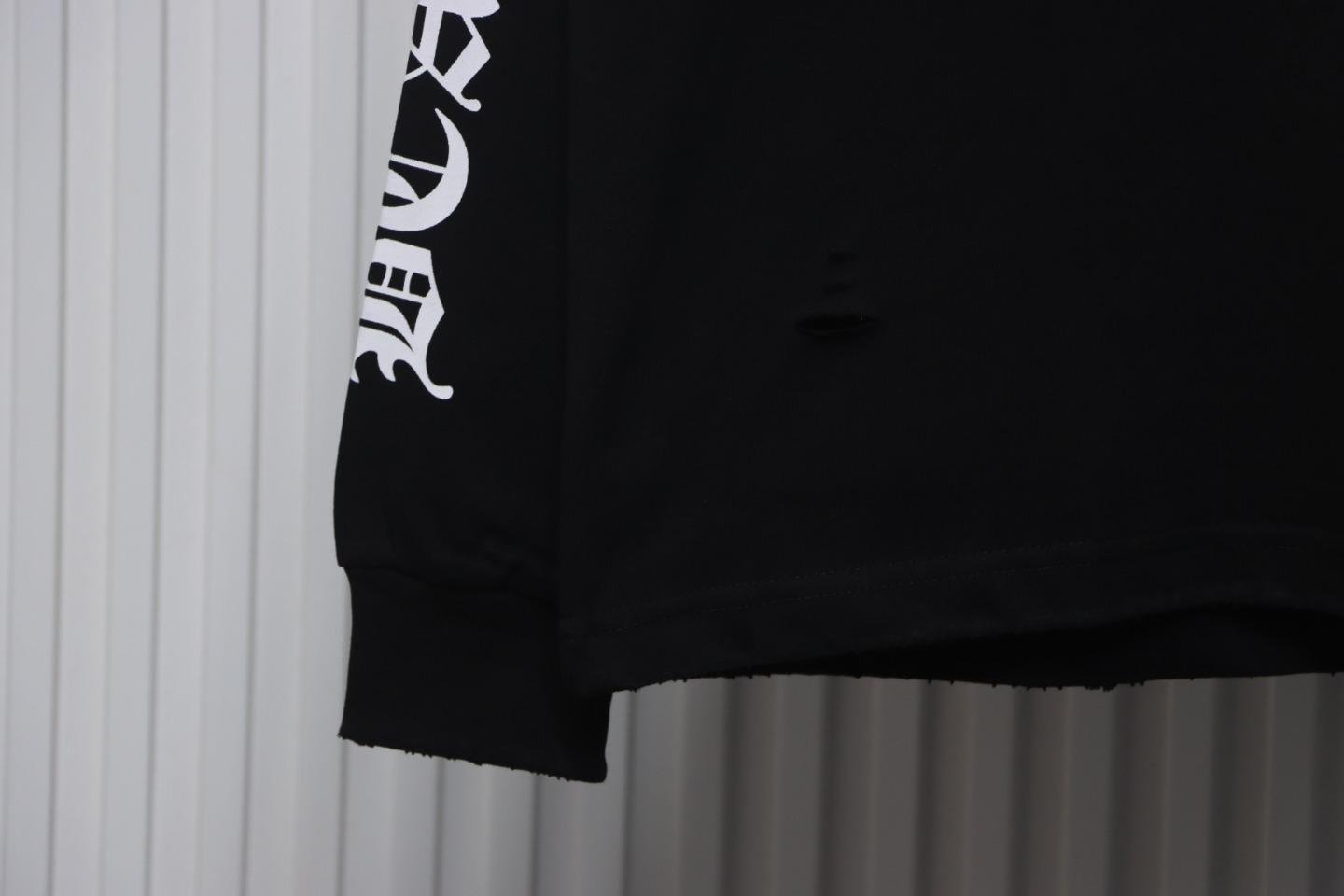 EM Sneakers Chrome Hearts Hardware Accessories Long Sleeve Black