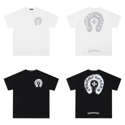 EM Sneakers Chrome Hearts-K6028 White & Black 01
