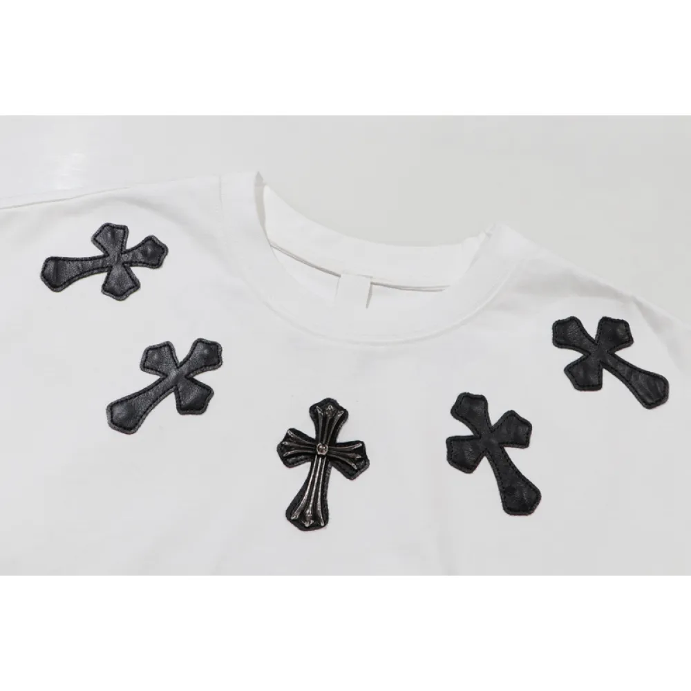 EM Sneakers Chrome Hearts-K6032 White & Black