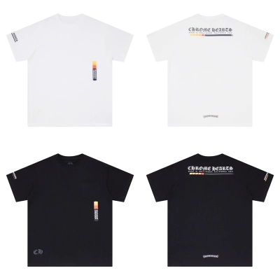 EM Sneakers Chrome Hearts-K6051 White & Black 01