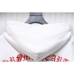EM Sneakers Chrome Hearts Limited Edition Sanskrit Red Tongue Cross Printed Hoodie White