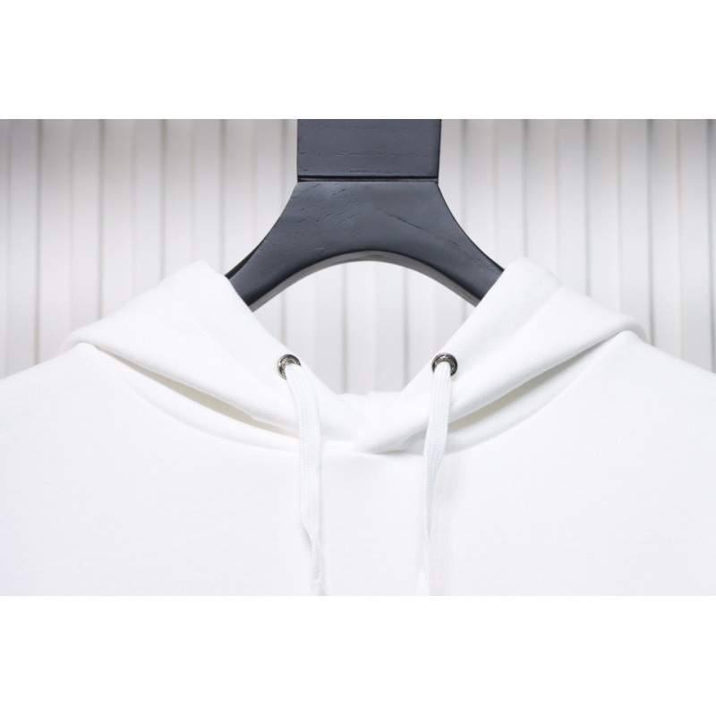 EM Sneakers Chrome Hearts Limited Edition Sanskrit Red Tongue Cross Printed Hoodie White