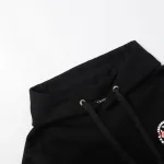 EM Sneakers Chrome Hearts Made In Hollywood Plus Cross Zip Up Hoodie Black & White