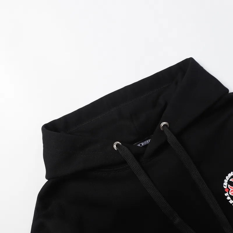 EM Sneakers Chrome Hearts Made In Hollywood Plus Cross Zip Up Hoodie Black & White
