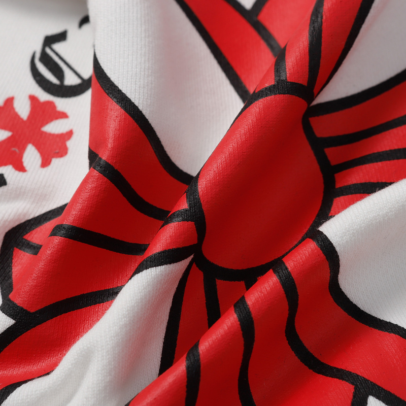 EM Sneakers Chrome Hearts Made In Hollywood Plus Cross Zip Up Hoodie Black & White