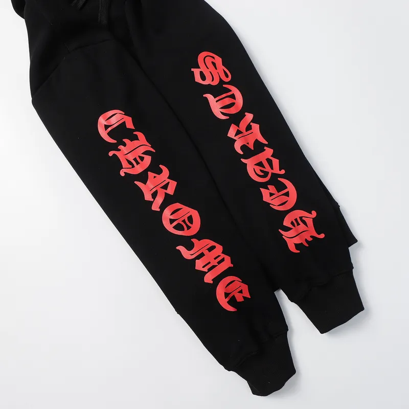 EM Sneakers Chrome Hearts Made In Hollywood Plus Cross Zip Up Hoodie Black & White
