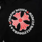 EM Sneakers Chrome Hearts Made In Hollywood Plus Cross Zip Up Hoodie Black & White
