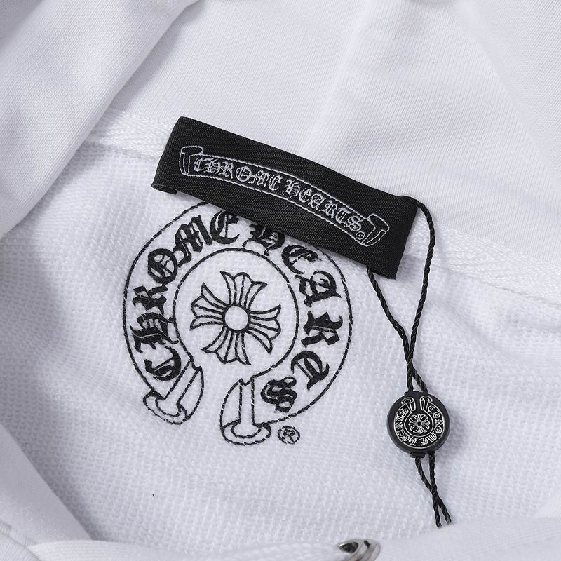 EM Sneakers Chrome Hearts X Matty Boy Horseshoe Pullover Hoodie Black & White