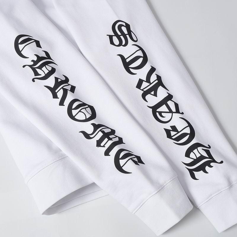 EM Sneakers Chrome Hearts X Matty Boy Horseshoe Pullover Hoodie Black & White