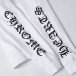 EM Sneakers Chrome Hearts X Matty Boy Horseshoe Pullover Hoodie Black & White