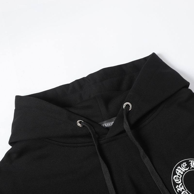 EM Sneakers Chrome Hearts X Matty Boy Horseshoe Pullover Hoodie Black & White