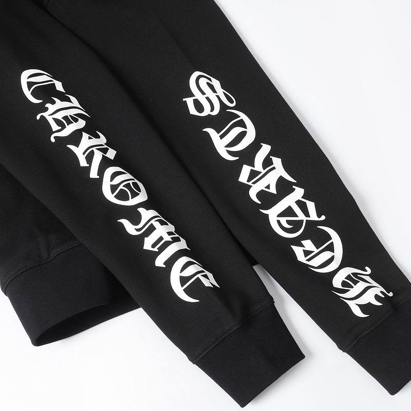 EM Sneakers Chrome Hearts X Matty Boy Horseshoe Pullover Hoodie Black & White