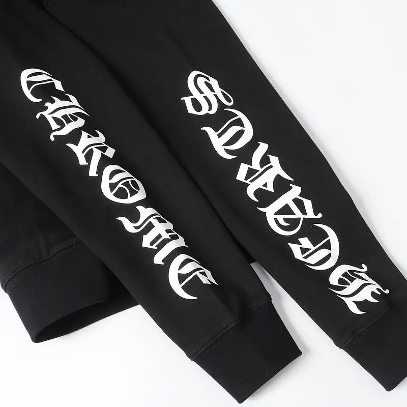 EM Sneakers Chrome Hearts X Matty Boy Horseshoe Pullover Hoodie Black & White