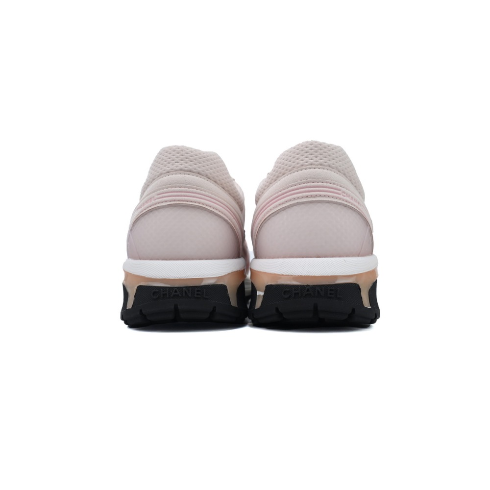 EM Sneakers Chanel Low Top Trainer Pink