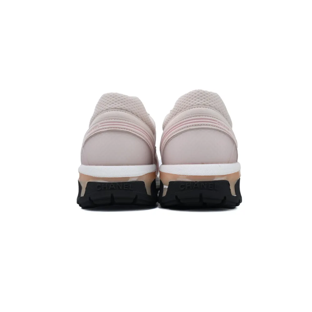 EM Sneakers Chanel Low Top Trainer Pink