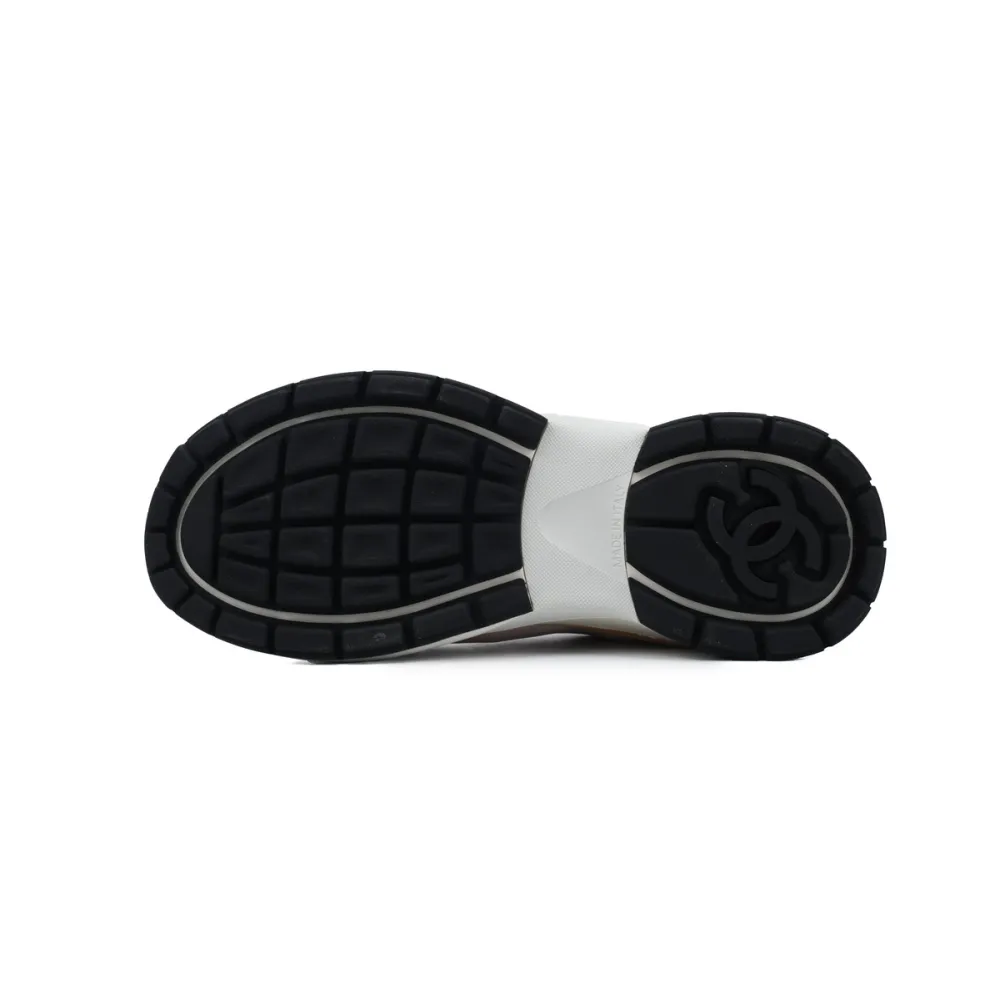 EM Sneakers Chanel Low Top Trainer Pink