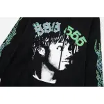 EM Sneakers  Sp5der Classic Hip Hop Logo Print Hoodie