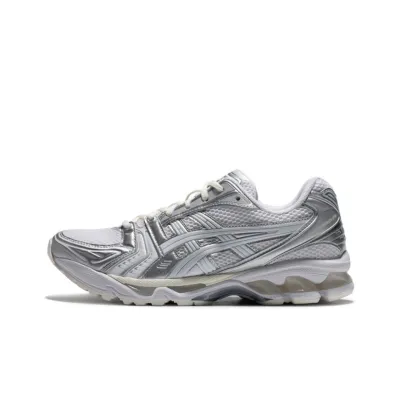EM Sneakers ASICS Gel-Kayano 14 × JJJJound Silver White 01