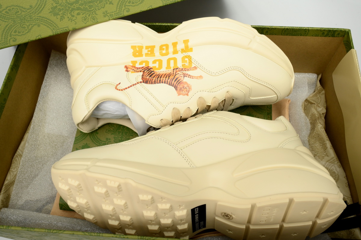 EM Sneakers Gucci Rython Tiger Yellow