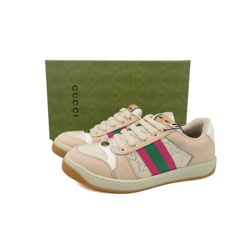 EM Sneakers Gucci Screener Cream Leather