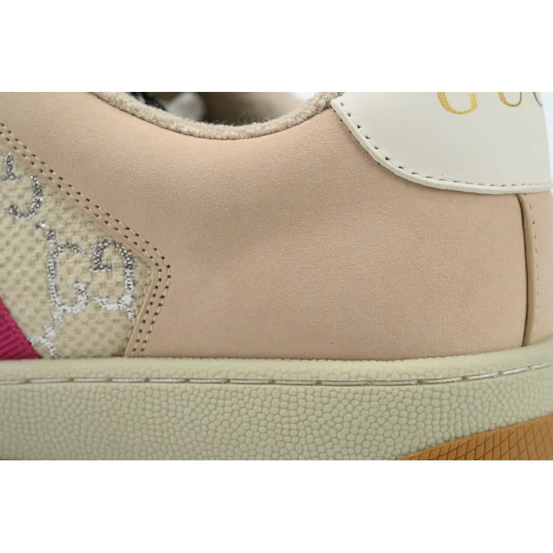 EM Sneakers Gucci Screener Cream Leather