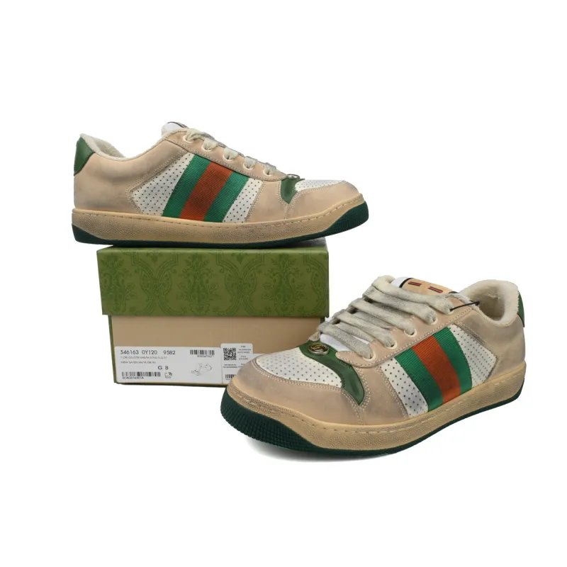 EM Sneakers Gucci Screener Green Orange