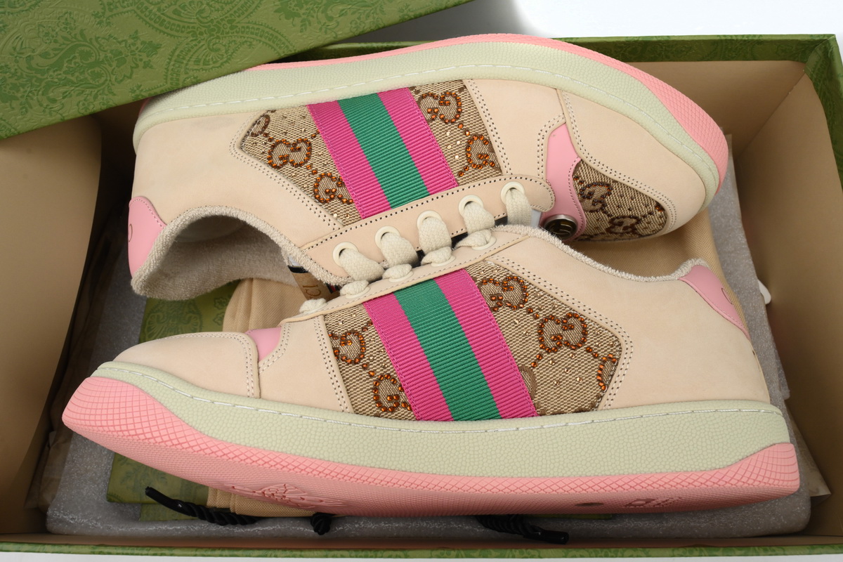 EM Sneakers Gucci Screener With Crystals