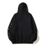 EM Sneakers Sp5der  I Heart SP5 Souvenir Hoodie Black
