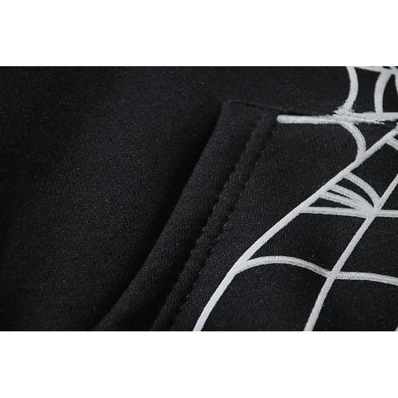 EM Sneakers Sp5der  I Heart SP5 Souvenir Hoodie Black