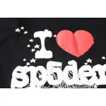 EM Sneakers Sp5der  I Heart SP5 Souvenir Hoodie Black