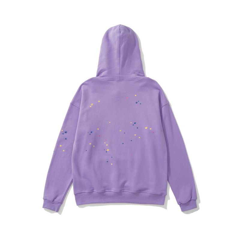 EM Sneakers Sp5der Acai Hoodie Purple
