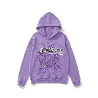 EM Sneakers Sp5der Acai Hoodie Purple 01