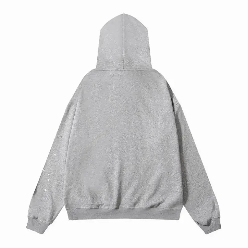 EM Sneakers Sp5der Arach NY Phobia Hoodie Gray