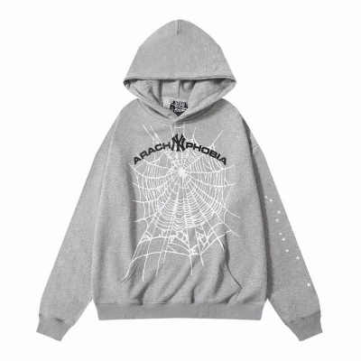 EM Sneakers Sp5der Arach NY Phobia Hoodie Gray 01