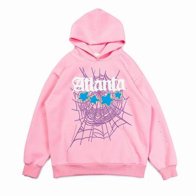 EM Sneakers Sp5der Atlanta Hoodie Pink 01