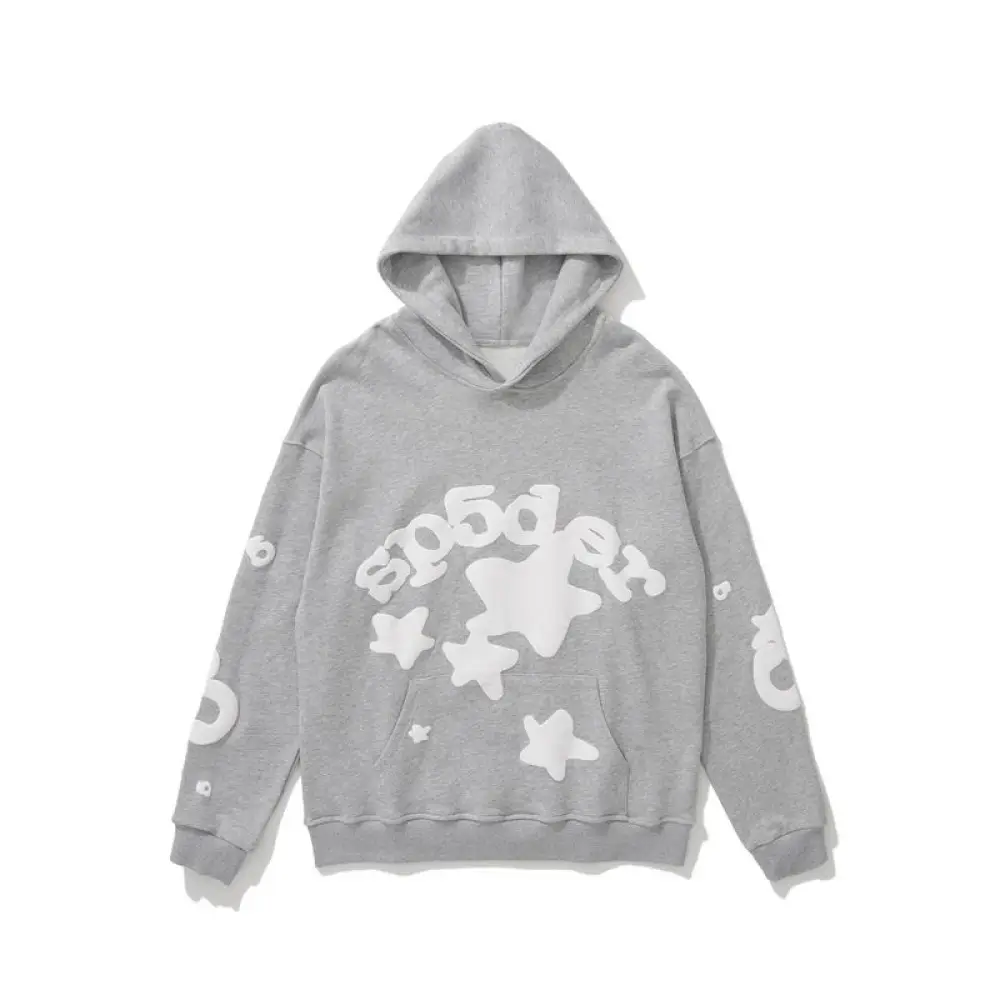 EM Sneakers Sp5der Beluga Hoodie Heather Grey