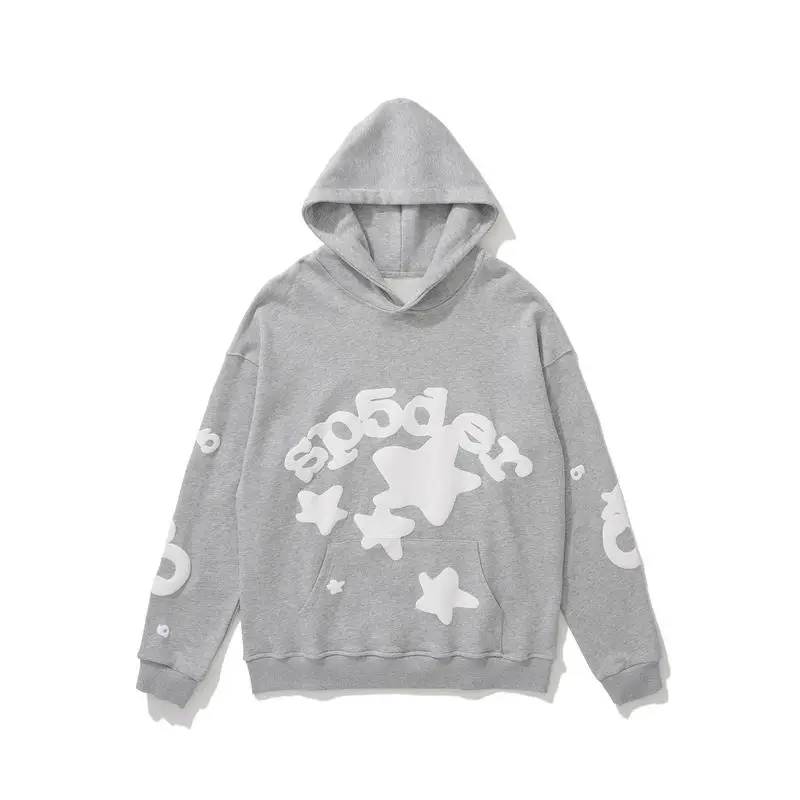 EM Sneakers Sp5der Beluga Hoodie Heather Grey
