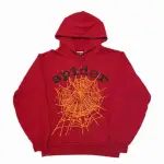 EM Sneakers Sp5der OG Red Hoodie