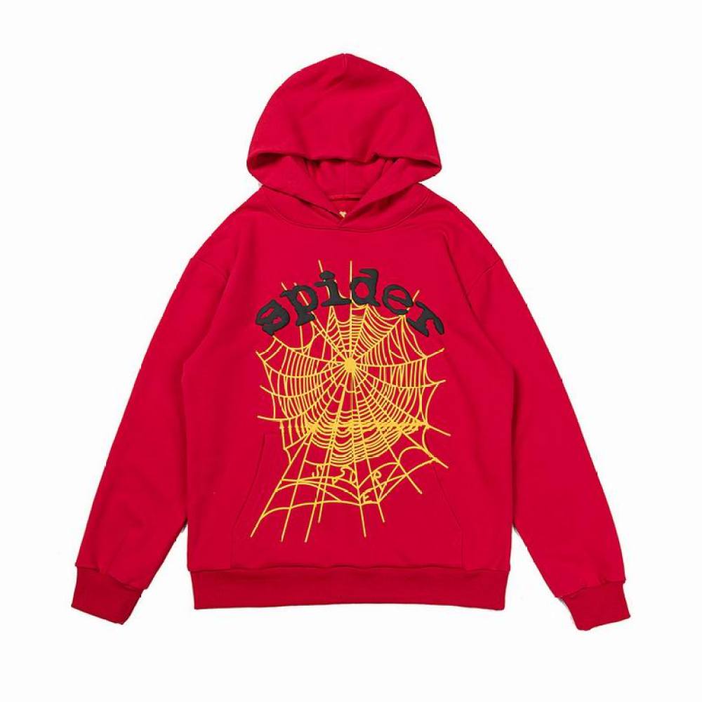 EM Sneakers Sp5der OG Red Hoodie