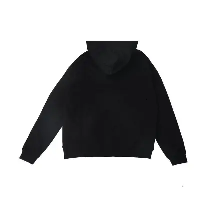 EM Sneakers Sp5der OG Rhinestone Logo Hoodie Black 02